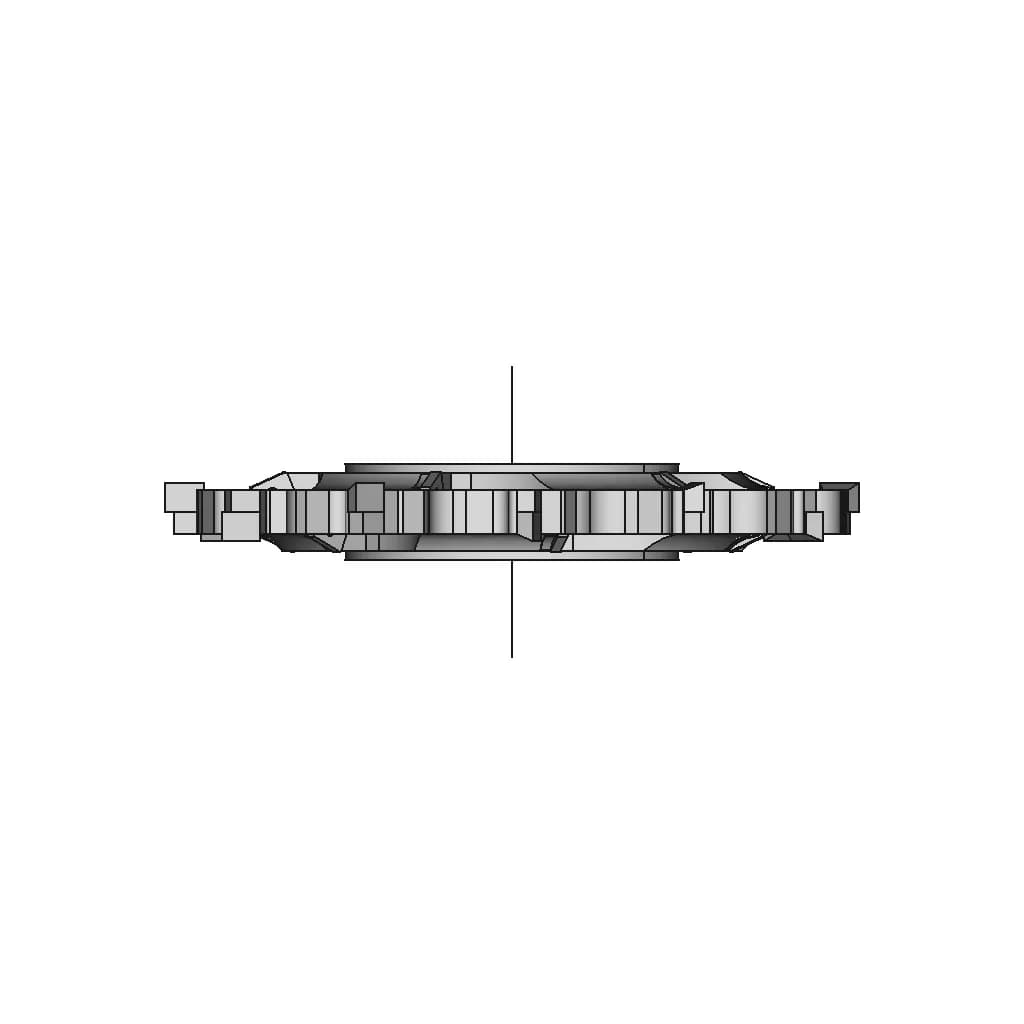 Plain Washer Blanking Tool 2 Cavity 1 | Professional CAD Design_270_0_degree_snapshot