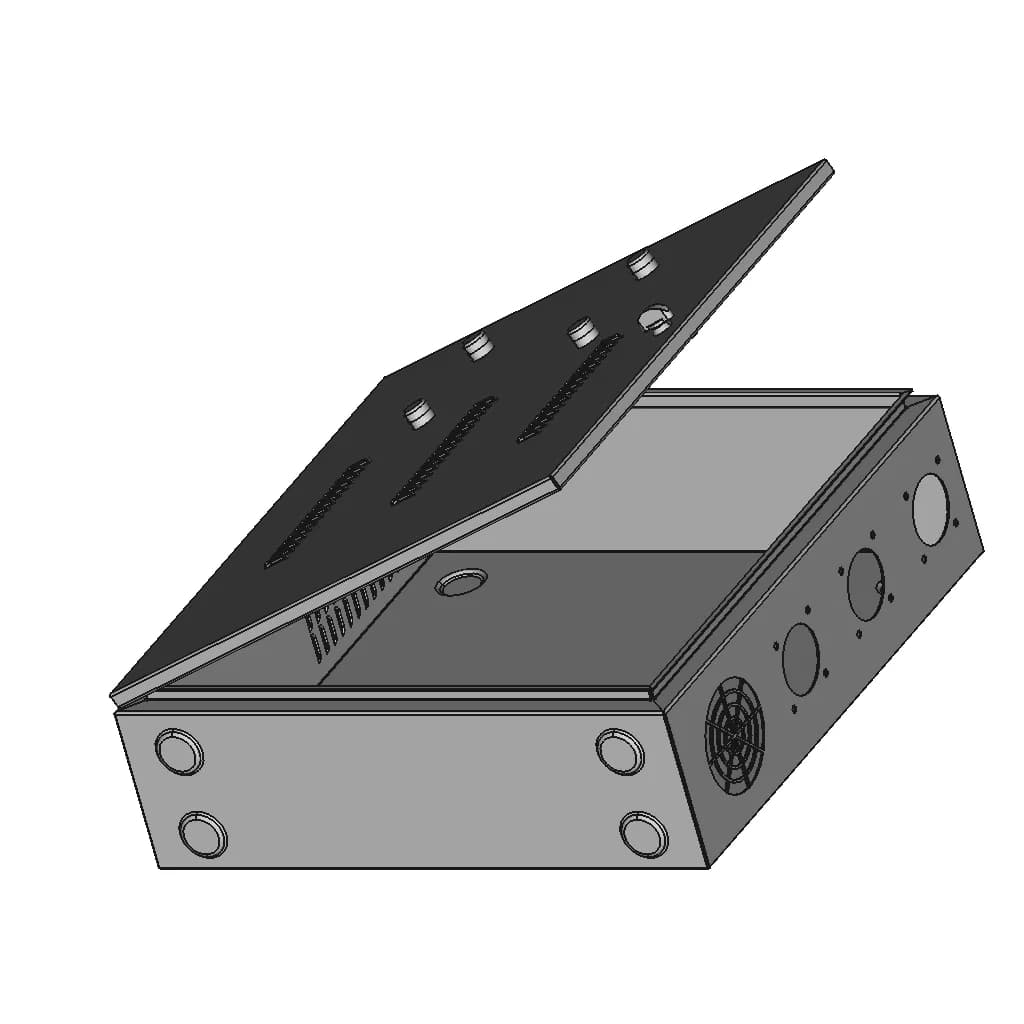 Female Headers Single Row 1 | Professional CAD Design_60_30_degree_snapshot