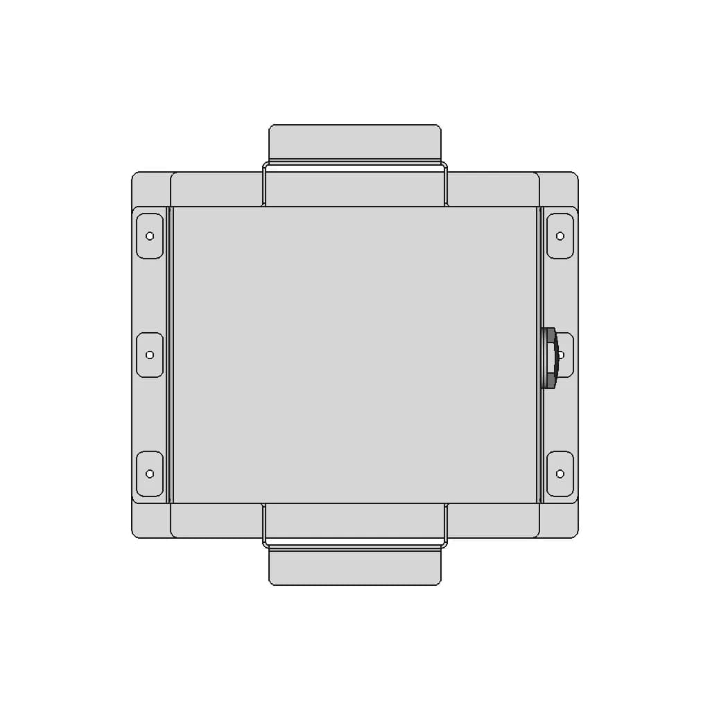 Castor Wheel 61 | Professional CAD Design_90_0_degree_snapshot