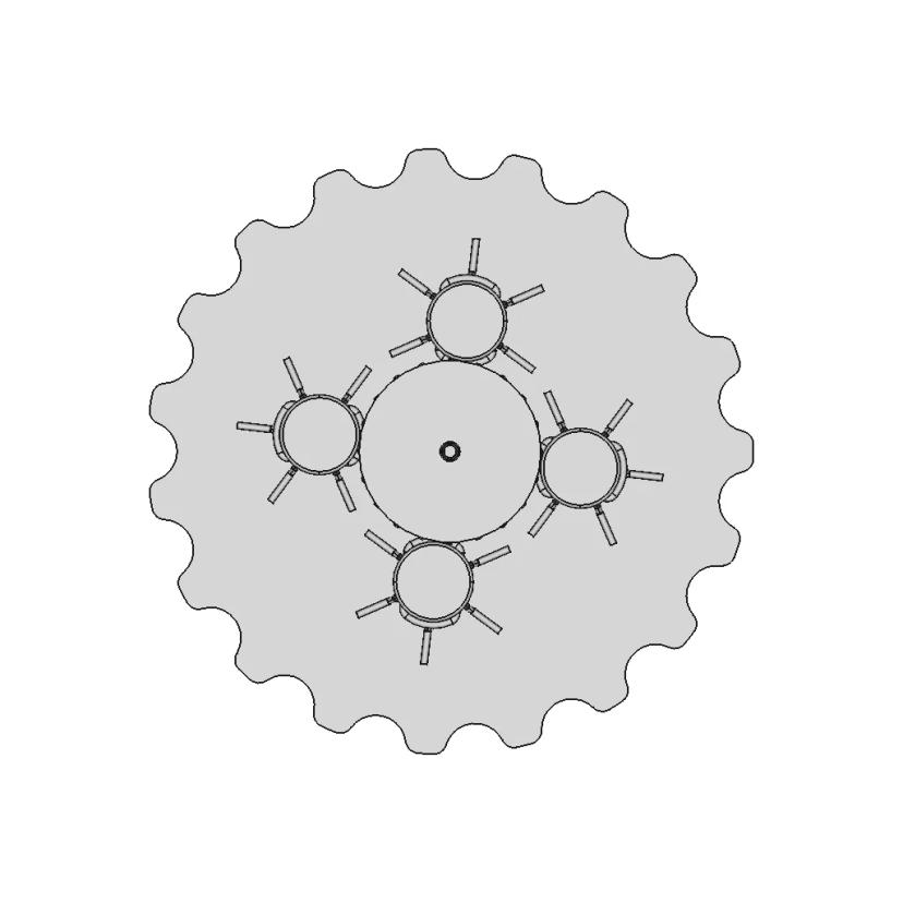 Lego 42133 Chariot Elevateur 1 | Professional CAD Design