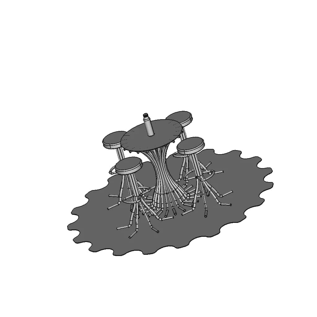Lego 42133 Chariot Elevateur 1 | Professional CAD Design_60_30_degree_snapshot