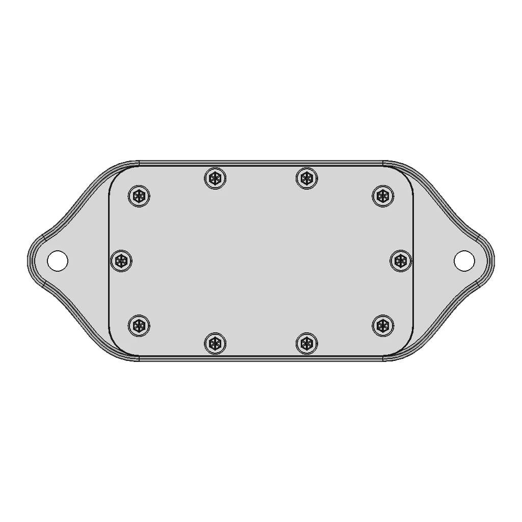 Mesa 7I76Eu Adapter Plate 1 | Professional CAD Design_0_90_degree_snapshot