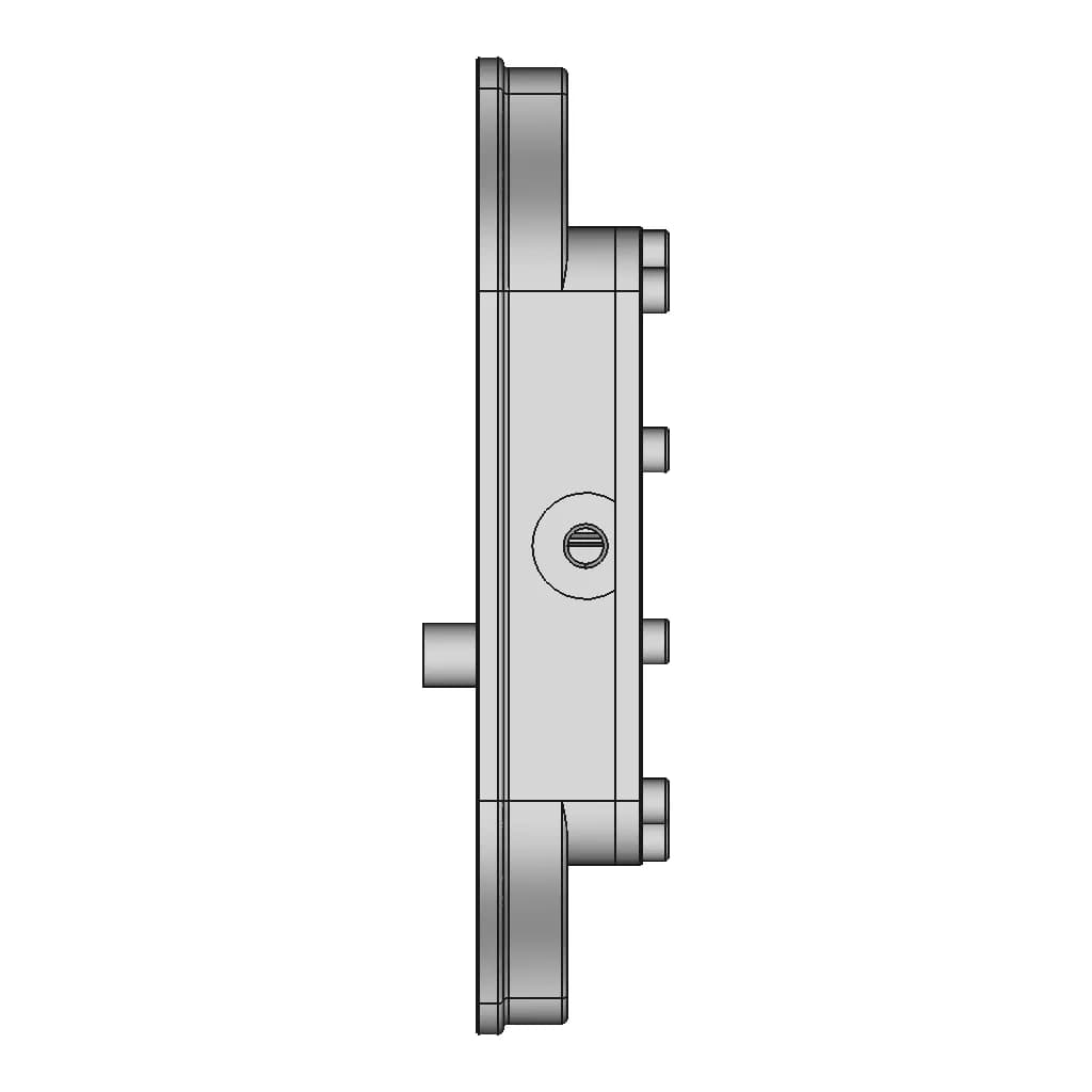 Mesa 7I76Eu Adapter Plate 1 | Professional CAD Design_270_0_degree_snapshot