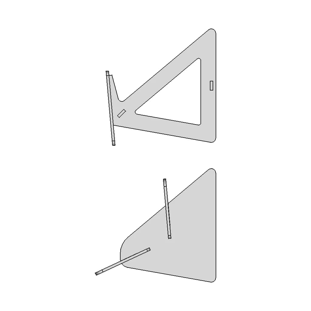 Rietveld Chair 2 | Professional CAD Design_0_90_degree_snapshot