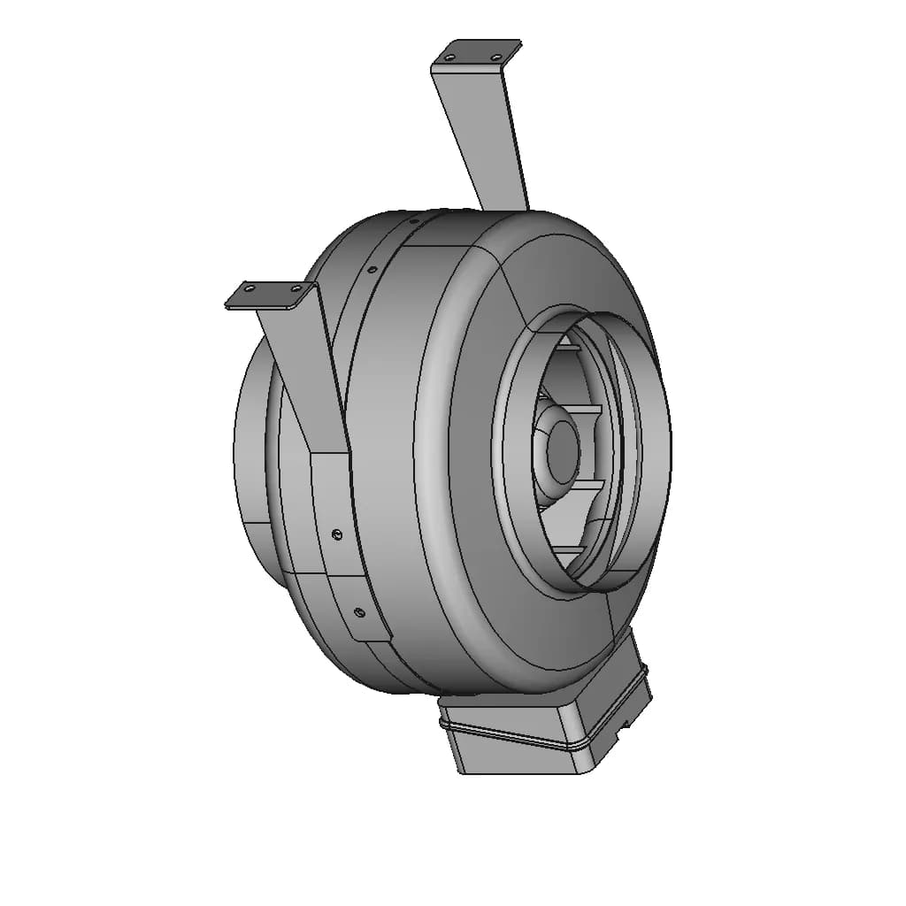 Xleader Sound Angel Wall Mount 1 | Professional CAD Design_60_30_degree_snapshot