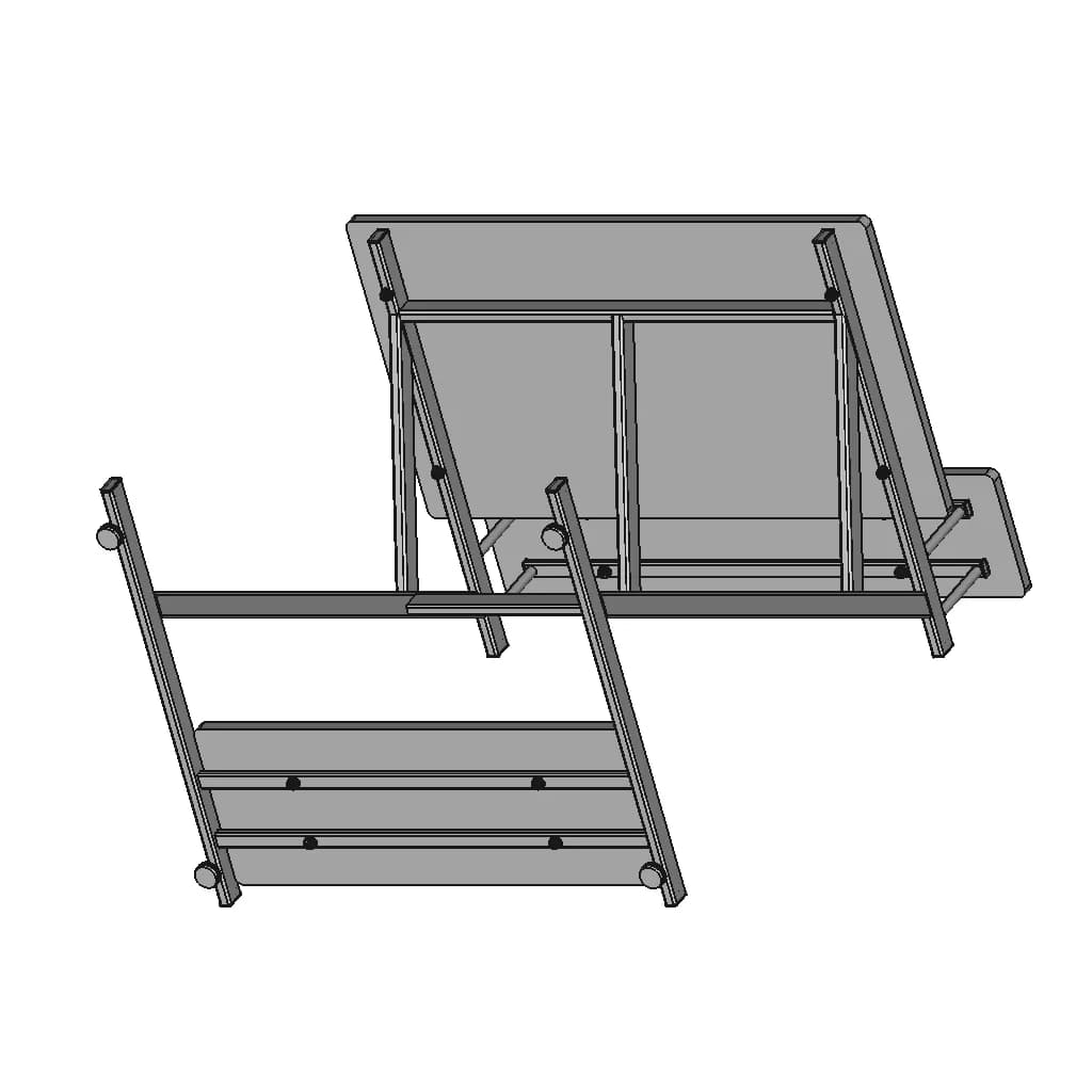 Classic Tapered Table 1 | Professional CAD Design_60_30_degree_snapshot