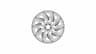 A car wheel CAD model is a detailed digital representation used in automotive design and engineering_0_90_degree_snapshot