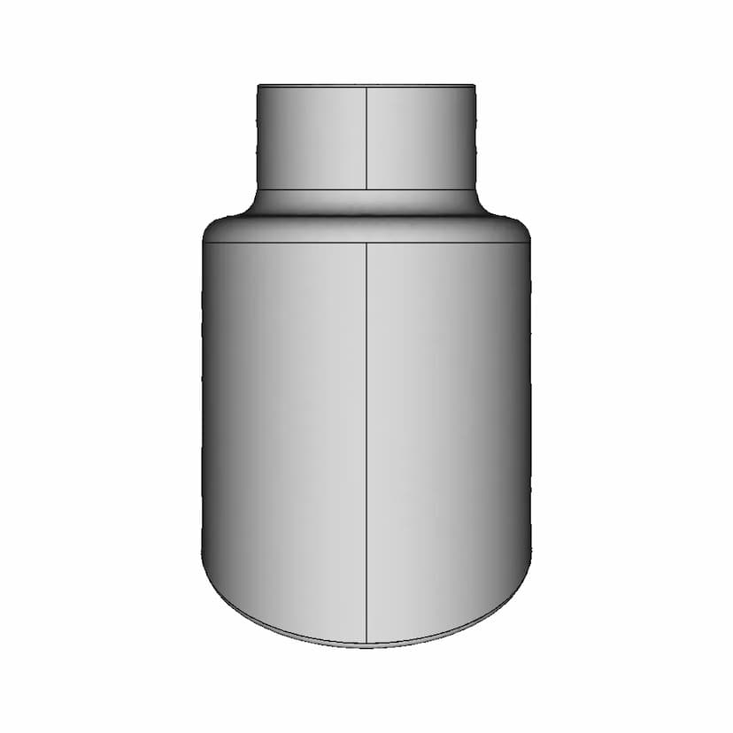 Tos Freze Eksen Kutusu 1 | 3D CAD Engineering Model