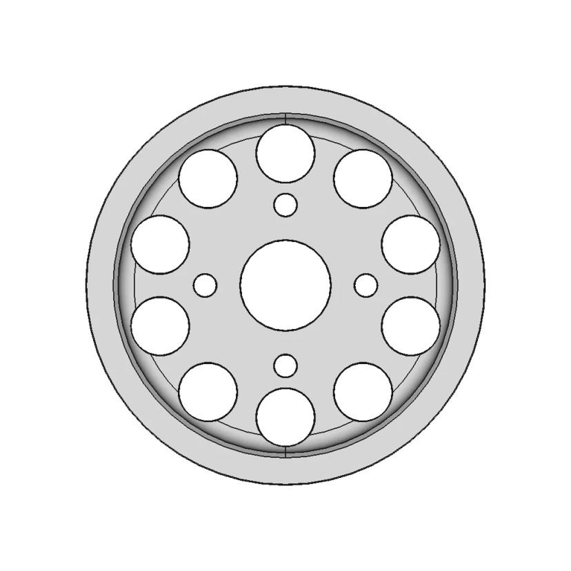 Propane Tank 100Lbs 1 | 3D CAD Engineering Model