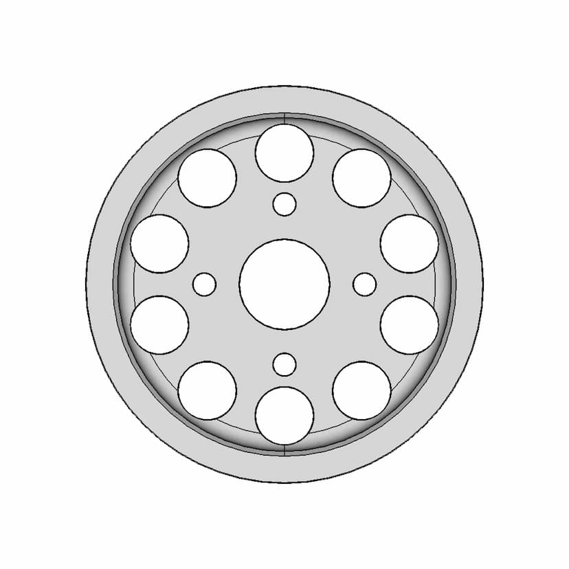 Master Rod Of Radial Engine 4 | 3D CAD Engineering Model