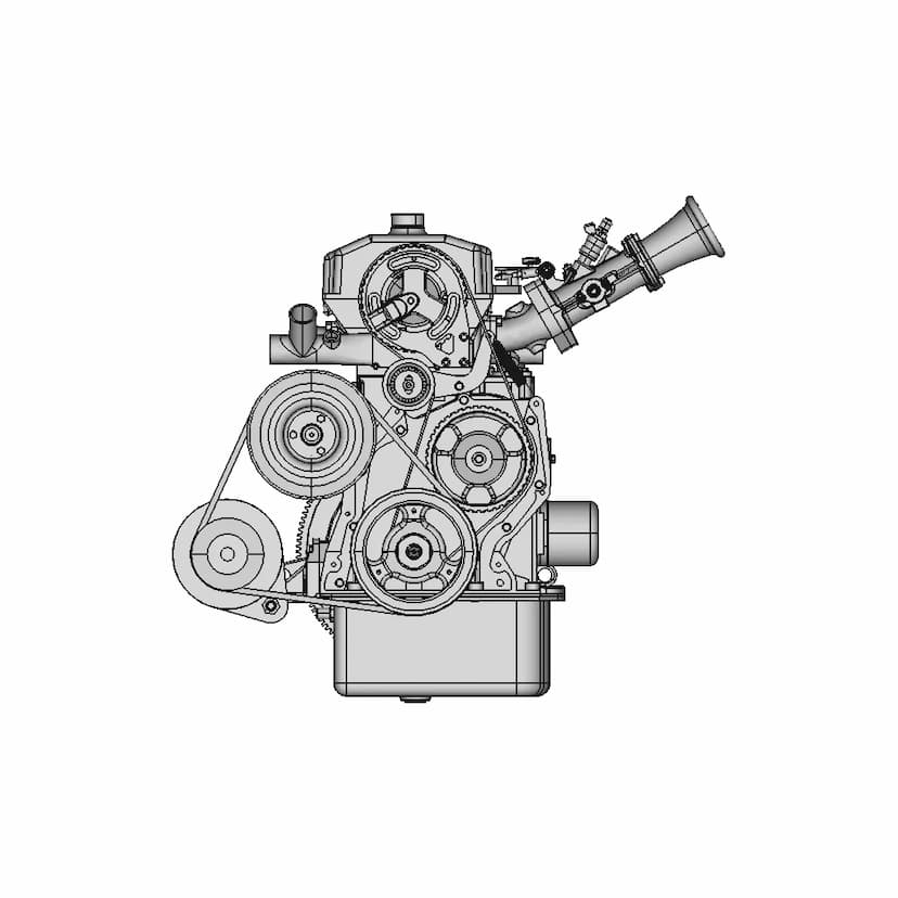 Fuel Surge Tank 3 Liter 1 | 3D CAD Engineering Model