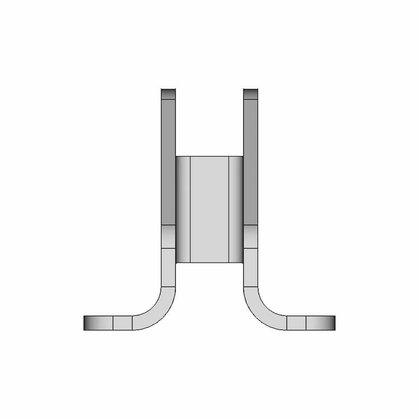 Yamaha Tz250 Clutch Cable Holder 1 | 3D CAD Engineering Model