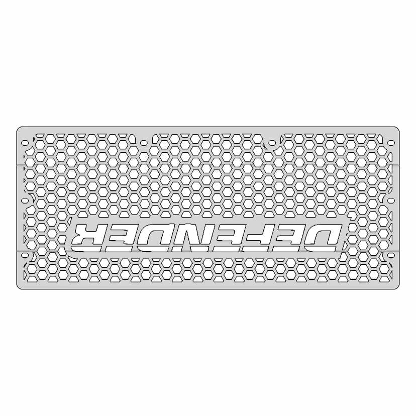 Landrover Defender Front Grill 1 | 3D CAD Engineering Model