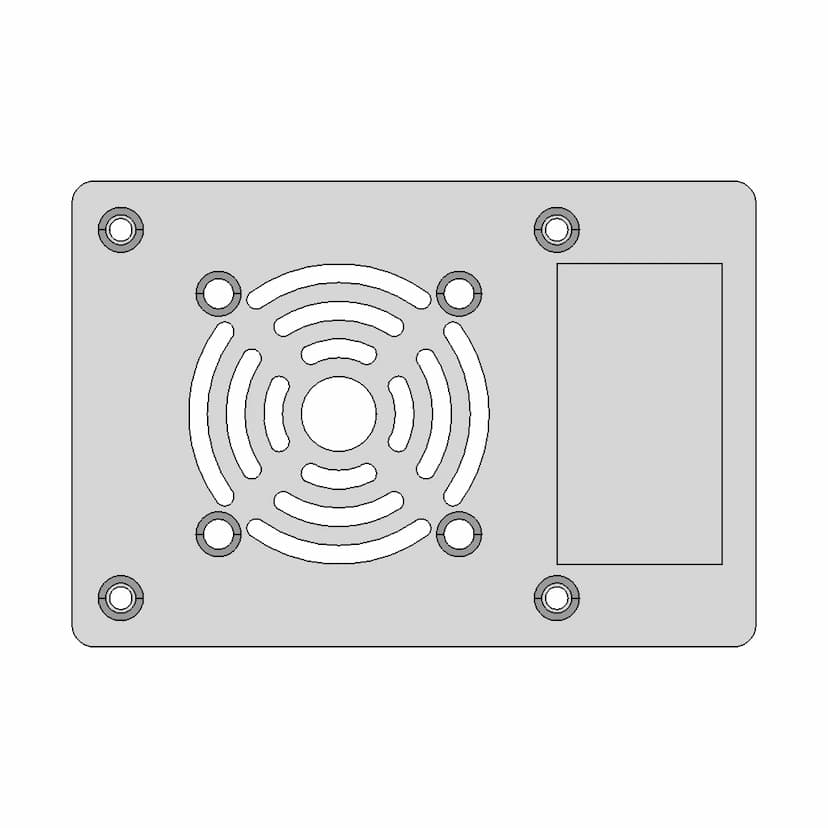 Enclosure For As5600 Magnetic Encoder With Nema 17 Stepper Motor | 3D CAD Engineering Model