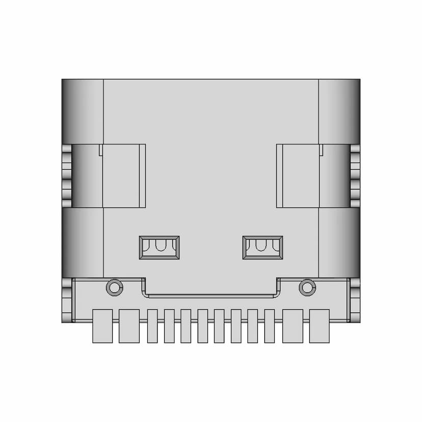 Ptk 7465 Servo 1 | 3D CAD Engineering Model