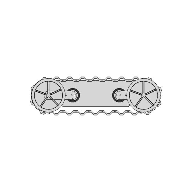 Traktor V2 Tank Track 1 | 3D CAD Engineering Model