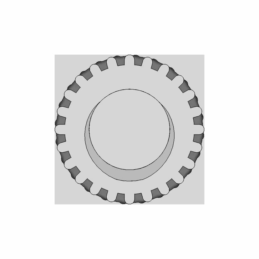 Heat Set Insert M2 5 3 5Mm X 3Mm Odxl | 3D CAD Engineering Model