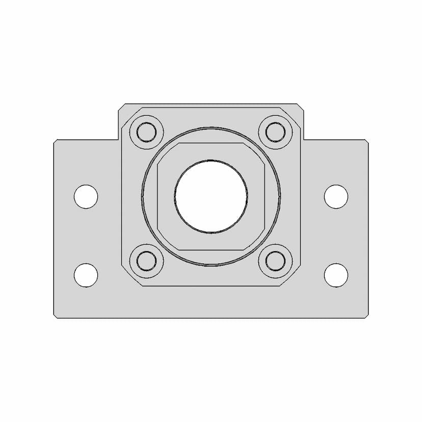 Mancal Bearing Bk15 1 | 3D CAD Engineering Model
