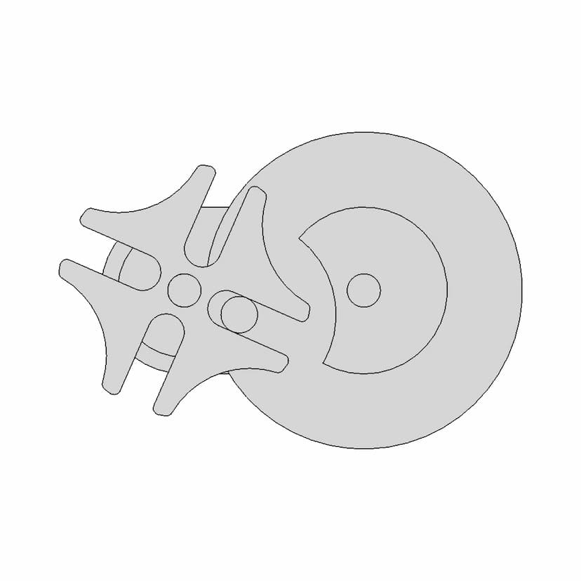 60Mm Impeller For Jet Drives 1 | 3D CAD Engineering Model