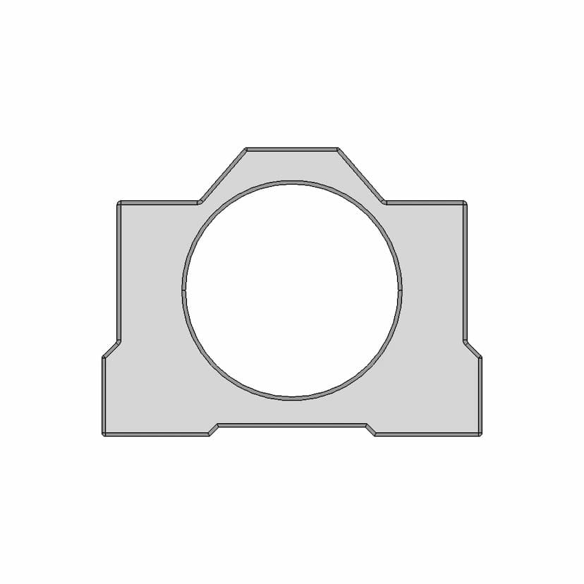 Ex 6 Plastic Rubber Part Solidworks Practice 1 | 3D CAD Engineering Model