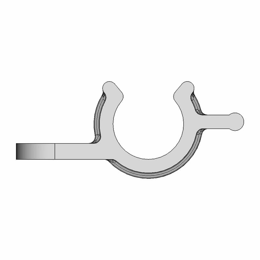 Donner Hush I Guitar Forearm Rest 1 | 3D CAD Engineering Model