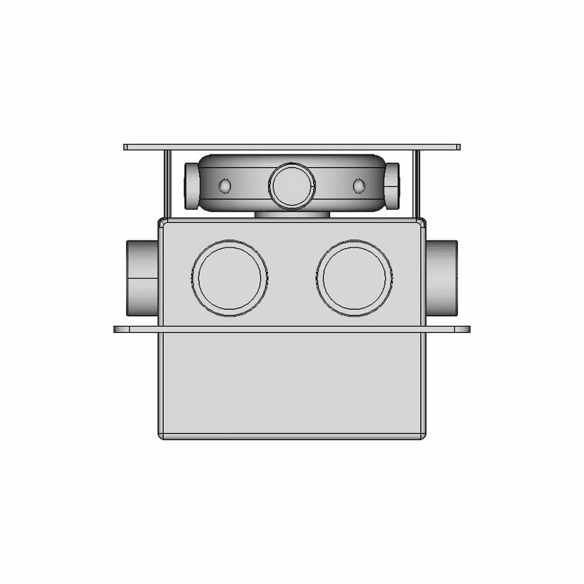 Bracket For 35Mm Post 1 | 3D CAD Engineering Model