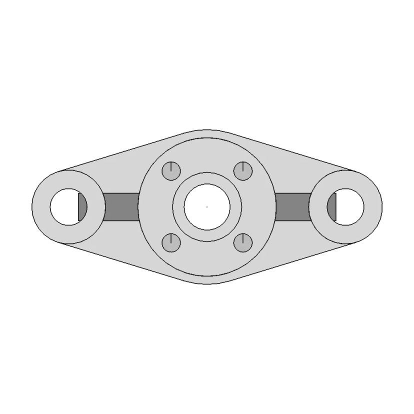 Terminal Block For Button D19 1 | 3D CAD Engineering Model