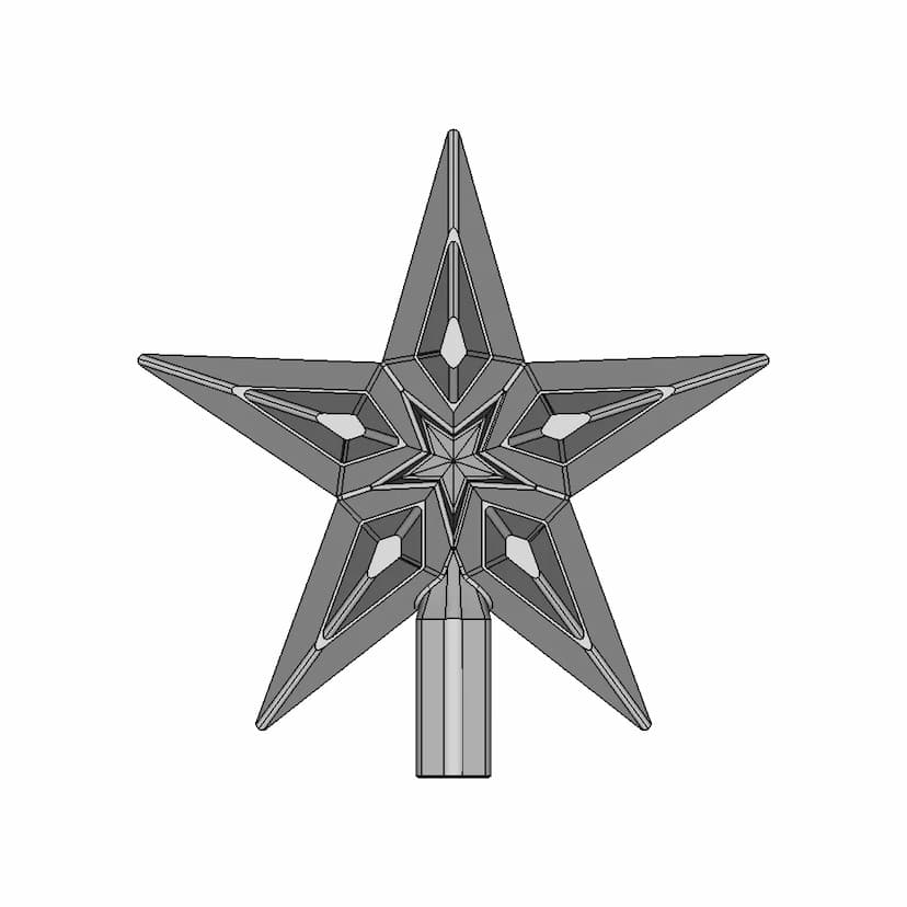 E Ingraham Co Rose Mantle Chime Clock Face 1 | 3D CAD Engineering Model