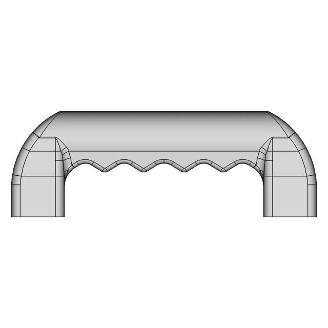 Hc Sr04 Parabolic Holder 1 | 3D CAD Engineering Model