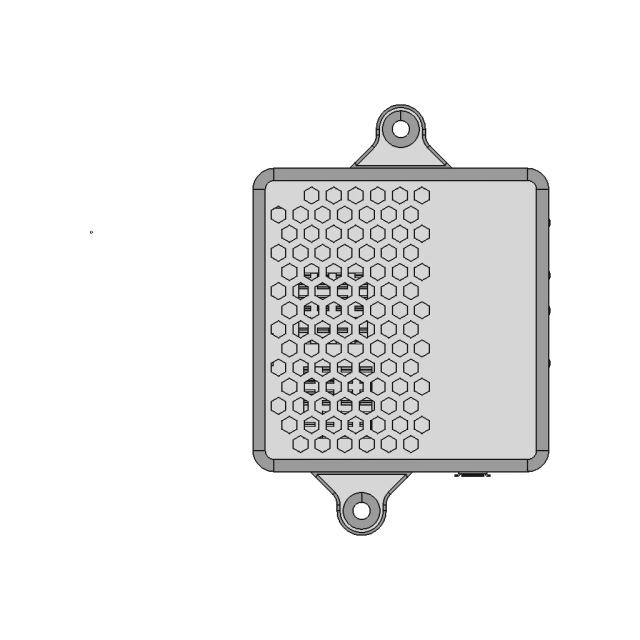 Nema 17 Step Motor Mount 2 | 3D CAD Engineering Model