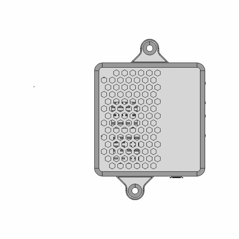 Nema 17 Step Motor Mount 2 | 3D CAD Engineering Model