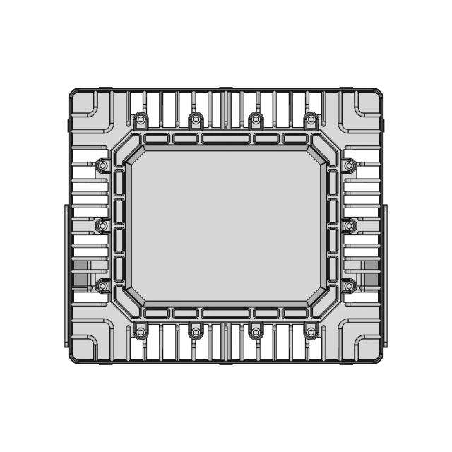 Explosion Proof 150 Watt Low Bay Led Light Fixture 140 | 3D CAD Engineering Model