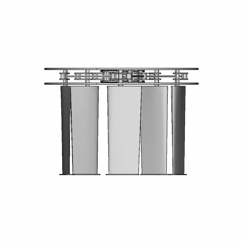 Voith Schneider Propeller 1 | 3D CAD Engineering Model