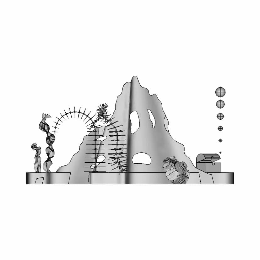 Red Rags Seaweed | 3D CAD Engineering Model