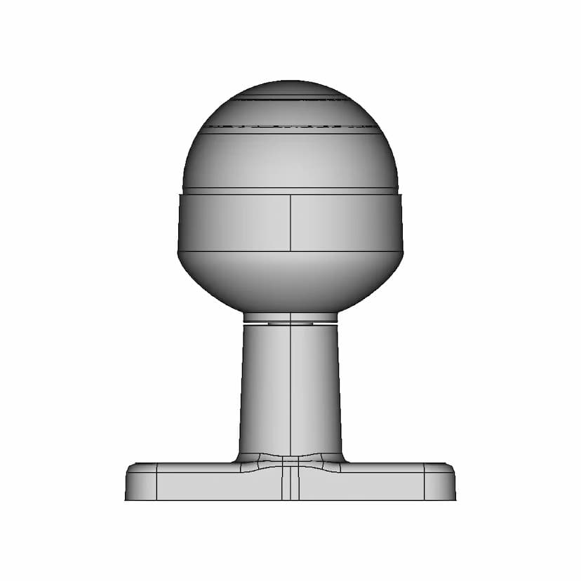 Rule Bilge Pump 1000 Gph | 3D CAD Engineering Model
