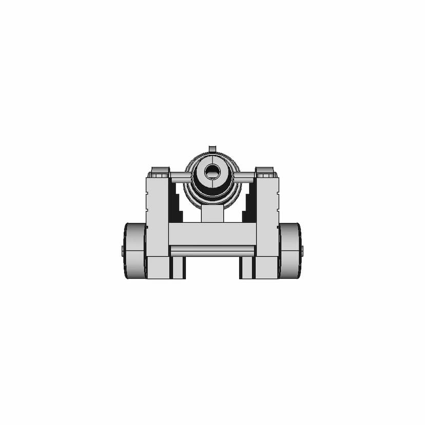 Marine Deck Slash Dock Cleat | 3D CAD Engineering Model