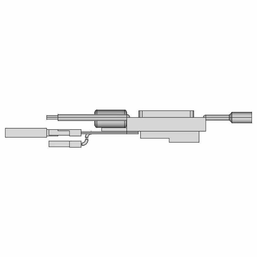 Transistor 2N2222 1 | 3D CAD Engineering Model