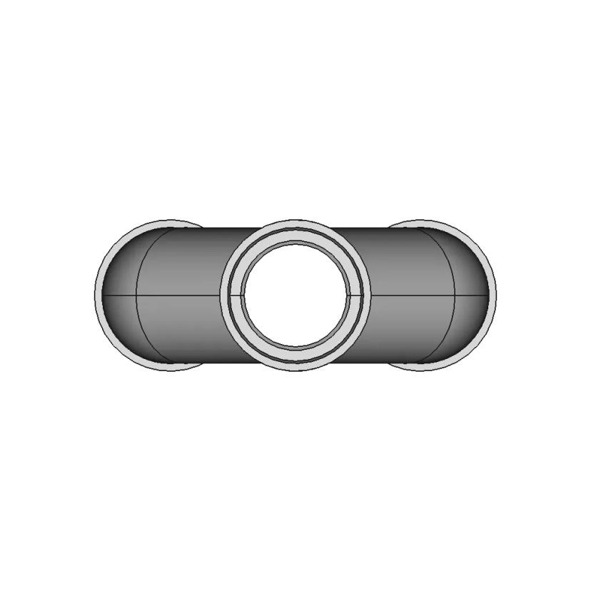1 to 3 50mm Conduit Splitter for Cable Management