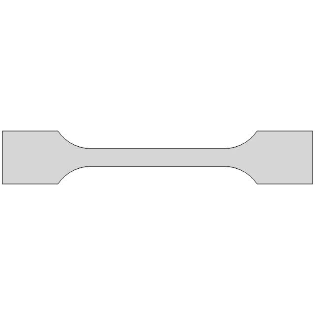 ISO 527-2 Type 1BB Tensile Test Specimen Model