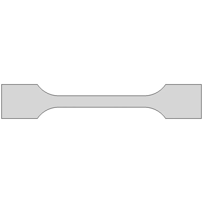 ISO 527-2 Type 1BB Tensile Test Specimen Model