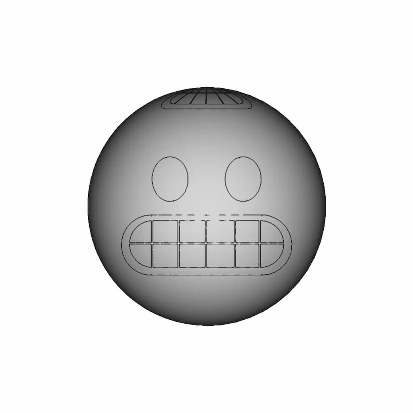 Emotion Blessing 3D Model - CAD Design