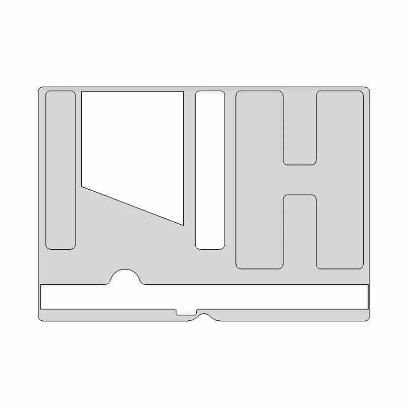 Multi-Filament Spool Holder for Organized Storage