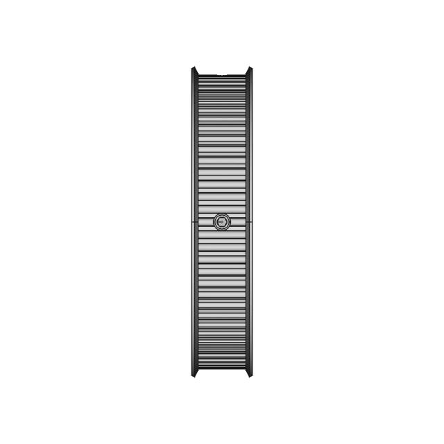 4 POM Wheel Gantry CAD Model for Mechanical Design