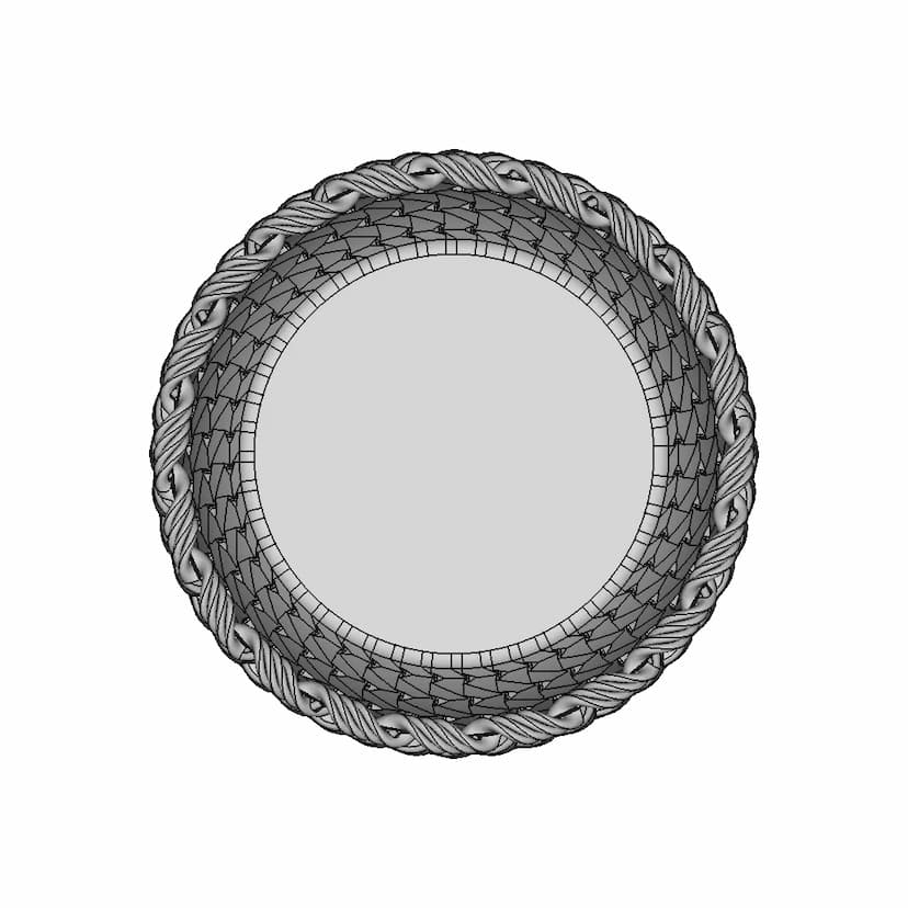 3D Basket Model for Design and Engineering