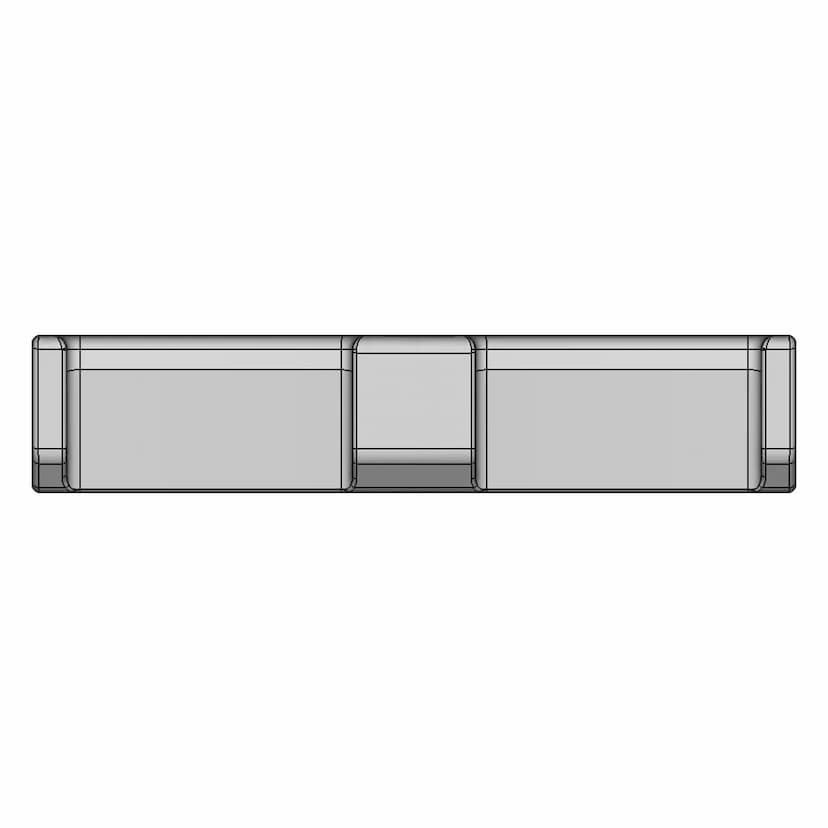 Voronoi Pen Holder 3D Model - Geometric Desk Organizer