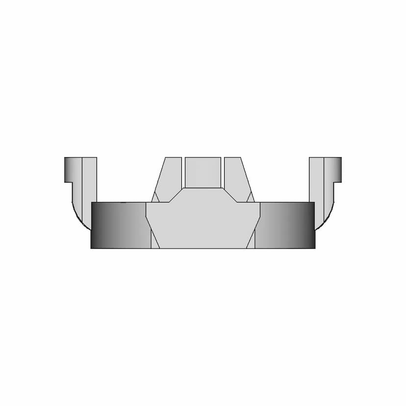 Detailed Helicopter Rotor CAD Model