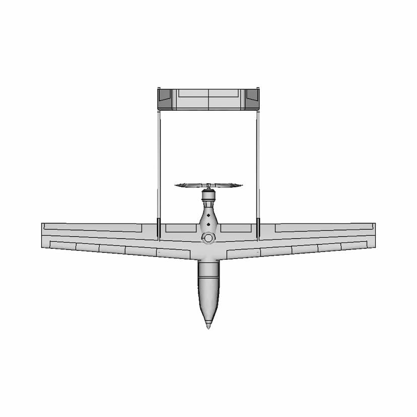 Cloud Dancer II Model Aircraft CAD Design
