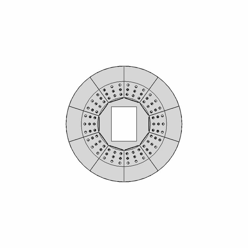 Rotational Storage System for Lunar Gateway Modules