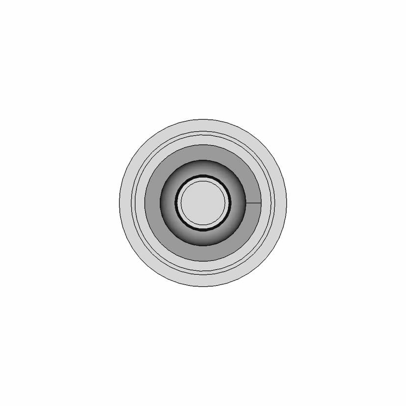 Manual Winch Gearwheel with Pawl - CAD Model