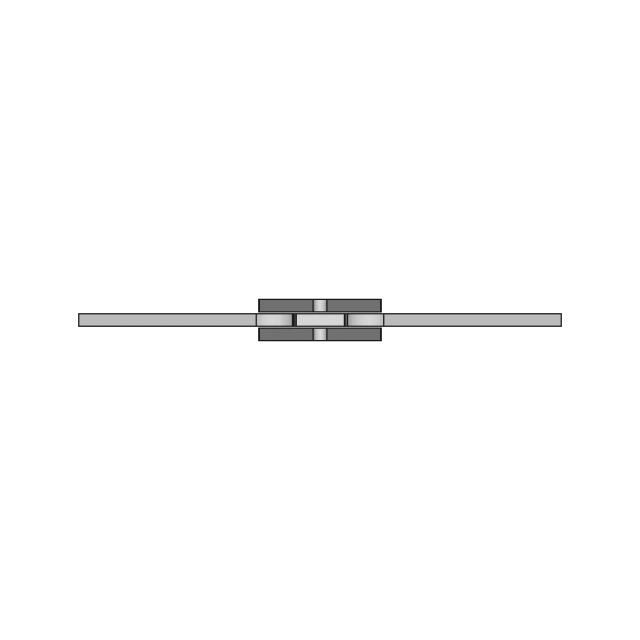 19-Tooth Bevel Gear with 45-Degree Angle CAD Model